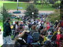 photo of protesters by Tim Wheat