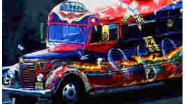 photo of Ken Kesey's Magic Bus
