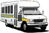 drawing of paratransit van