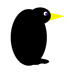 cartoon of penguin