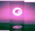 abstract of sun as an eye