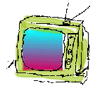 Drawing of a television